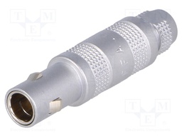 Connector: coaxial; Series: 00; plug; male; soldering; for cable