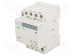 Contactor: 4-pole installation; NC + NO x3; 230VAC; 40A; DIN