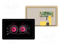 Display: TFT; 9"; 800x480; 520BSRAM,8MBPSRAM,16MBFLASH; 475cd/m2