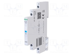 Voltage indicator; 230VAC; IP20; for DIN rail mounting