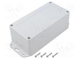 Enclosure: multipurpose; X: 80mm; Y: 160mm; Z: 60mm; ZP; ABS; gasket