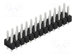 Connector: pin strips; pin header; male; PIN: 26; 2.54mm; THT; 2x13