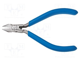 Pliers; side,cutting; handles with plastic grips,return spring