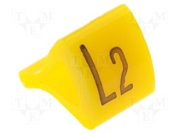 Markers for cables and wires; Label symbol: L2; 6÷10.5mm; H: 16mm