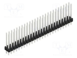 Connector: pin strips; pin header; male; PIN: 50; 2.54mm; THT; 2x25