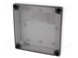 Enclosure: multipurpose; X: 130mm; Y: 130mm; Z: 35mm; MNX; grey; IK08