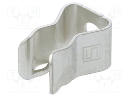 Fuse clips; cylindrical fuses; M5 screw; 10.3x38mm; 32A; 1500VAC