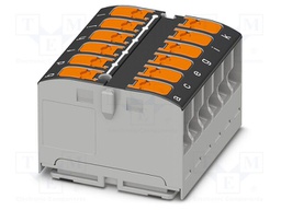 Splice terminal: rail; 24A; 450V; push-in; PA; L: 21.7mm; 0.14÷4mm2