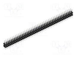 Connector: pin strips; pin header; male; PIN: 86; 2mm; THT; 2x43