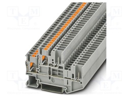 Splice terminal: rail; PT; 22A; 500V; PA; L: 45.8mm; 0.14÷4mm2