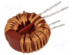 Inductor: wire; THT; 4.7mH; 20A; 35mΩ; -40÷70°C; 10kHz; vertical