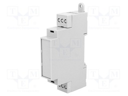 Enclosure: for DIN rail mounting; Y: 90.2mm; X: 18.1mm; Z: 57.5mm
