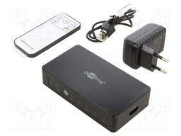 Switch; HDCP 2.2,HDMI 2.0; black; Out: HDMI socket