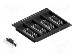 Connector: pin strips; pin header; male; PIN: 22; 2mm; SMT; 2x11
