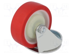 Transport wheel; Ø: 100mm; W: 30mm; H: 128mm; torsional; 250kg