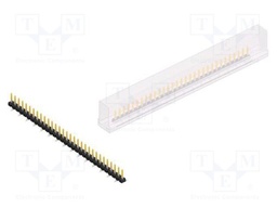 Connector: pin strips; pin header; male; PIN: 31; 2.54mm; SMT; 1x31