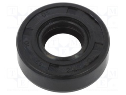 Oil seal; NBR; D: 10mm; -40÷100°C; Shore hardness: 70; Øhole: 32mm
