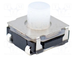 Microswitch TACT; SPST-NO; Pos: 2; 0.05A/12VDC; SMT; none; 1.8N
