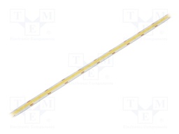 COB LED tape; white cold; 12V; LED/m: 320; 8mm; IP20; 8W/m; bendable