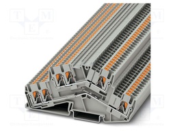 Splice terminal: rail; PTS; PA; L: 45.8mm; terminals: 6; W: 5.2mm