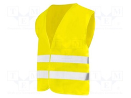 Reflection waistcoat; Size: L; yellow