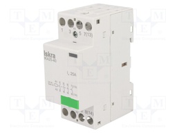 Contactor: 4-pole installation; NO x4; 24VAC; 25A; DIN; IKA