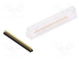 Connector: pin strips; pin header; male; PIN: 52; 2.54mm; SMT; 2x26