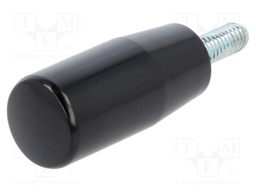 Conical knob; Ext.thread: M6; 16mm; Base dia: 15mm; Ømax: 18mm
