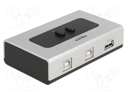 Switch; USB 2.0; black,grey; plastic; Features: hot-plug,PnP