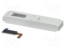 Upper housing; with display; grey; ICS25; X: 25mm; Y: 122mm