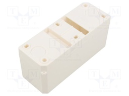 Enclosure: for modular components; IP30; for wall mounting