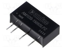 Converter: DC/DC; 1W; Uin: 13.5÷16.5V; Uout: 5VDC; Iout: 200mA; SIP7