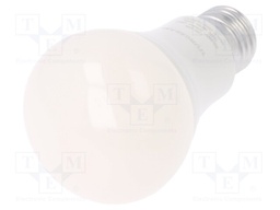 LED lamp; warm white; E27; 220/240VAC; 1521lm; 13.5W; 160°; 2700K