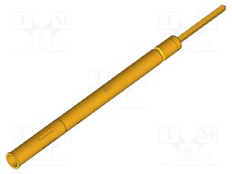 Test probe socket; Contact plating: gold-plated; KS-112; 36.2mm