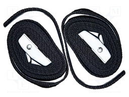 Cable ties; grey; fabric; mounting meter on the pole