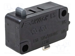 Microswitch SNAP ACTION; SPDT; 15A/250VAC; Rcont max: 100mΩ; 1.6N