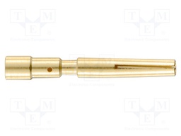 HAN M23 FEMALE CRIMP CONTACT, 1.5MM, 0.14 0.56MM?, GOLD 37AC1883
