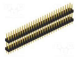 Connector: pin strips; pin header; male; PIN: 58; 2.54mm; THT; 2x29