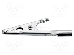 Crocodile clip; 16A; 70VDC; max.8mm; Connection: 4mm socket; 33VAC