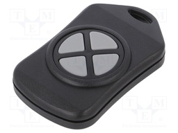 Enclosure: for remote controller; X: 28.8mm; Y: 56.8mm; Z: 10.2mm