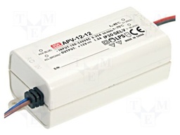 Power supply: switched-mode; LED; 10W; 5VDC; 2A; 90÷264VAC; IP42