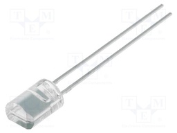 PIN IR photodiode; 5mm; 850nm; 400-1100nm; 60°; Mounting: THT; 2nA