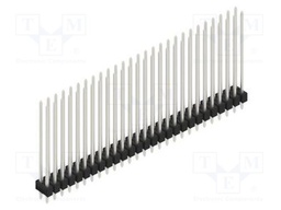 Connector: pin strips; pin header; male; PIN: 54; 2.54mm; THT; 2x27