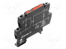 Relay: interface; SPST-NO; Ucntrl: 230VAC; 100mA; 24÷230VAC; DIN