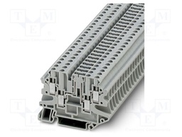 Splice terminal: rail; UT; 20A; 500V; screw terminal; PA; 0.14÷6mm2