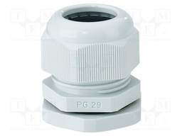 Cable gland; PG29; IP65; polyamide; light grey