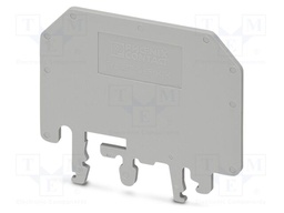 Separating plate; L: 48.9mm; W: 2mm; H: 60mm; Body: grey
