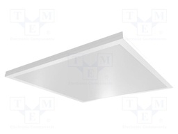 Lamp: LED light panel; 36W; 230VAC; white cold; 110°; 6500K; IP20