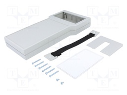 Enclosure: for devices with displays; X: 100mm; Y: 211mm; Z: 26mm