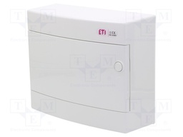 Enclosure: for modular components; IP40; white; No.of mod: 12